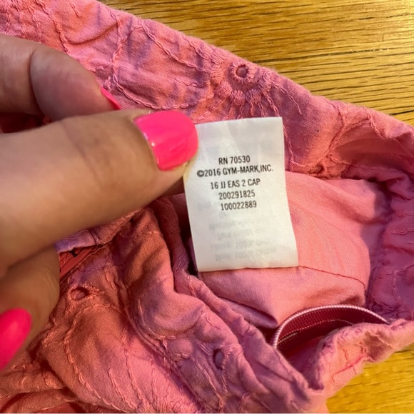 Janie and Jack pink shorts size 4T - Picture 3 of 5